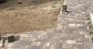 Профессиональная укладка тротуарной плитки на клей в Кохме в октябре