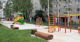 Благоустройство детской площадки во дворе от 1974 руб. в Кохме